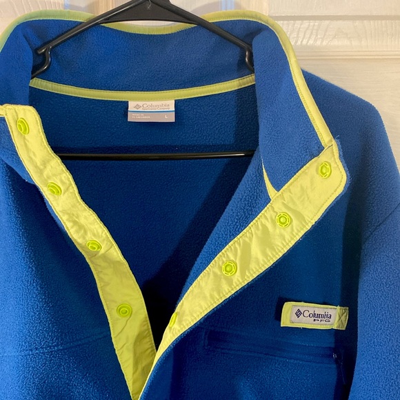 Columbia PFG Blue Pullover - Picture 4 of 12